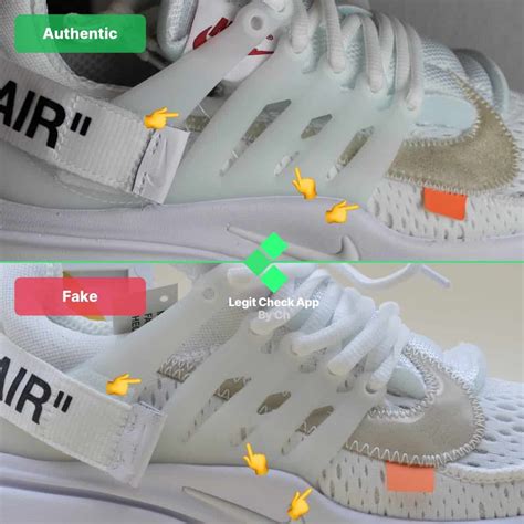 nike presto off white real vs fake|off white prestos stockx.